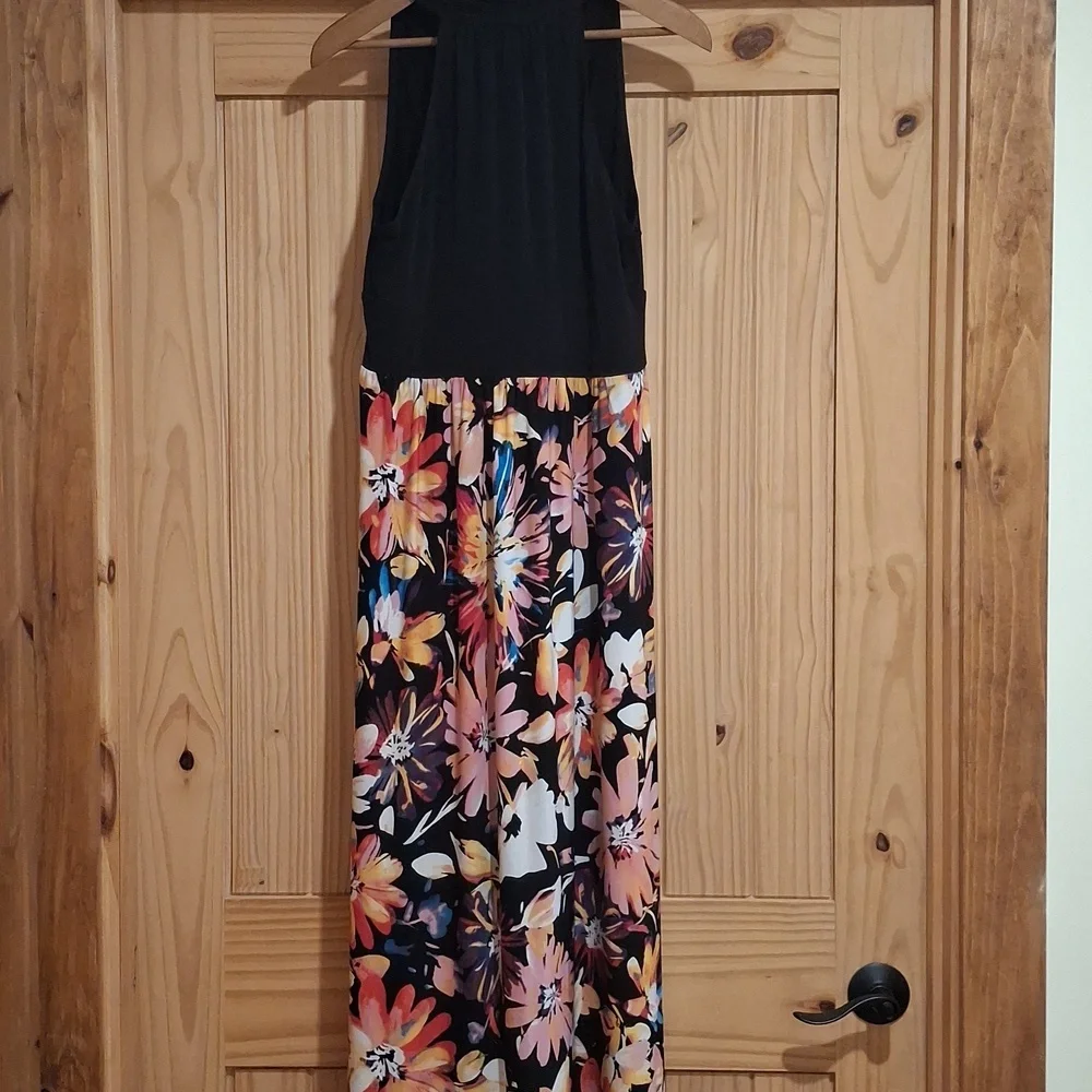 London Times Floral Maxi Dress. Size 12. - Picture 5 of 5